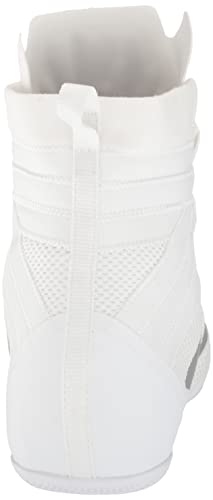 adidas Unisex Speedex 18 Boxing Shoes, White/Silver Metallic/Team Light Grey, 8 US Men - Image 4