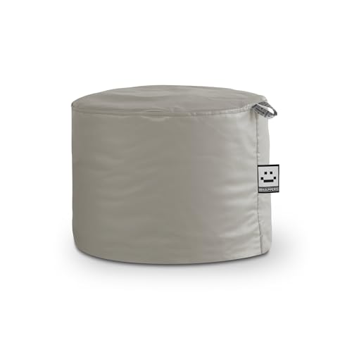 Puffs Gris Claro Marca HAPPERS
