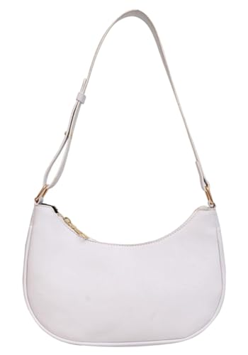 Image of Small Crescent Shoulder Bags for Women, Cute Handbag Mini Clutch Purse Underarm