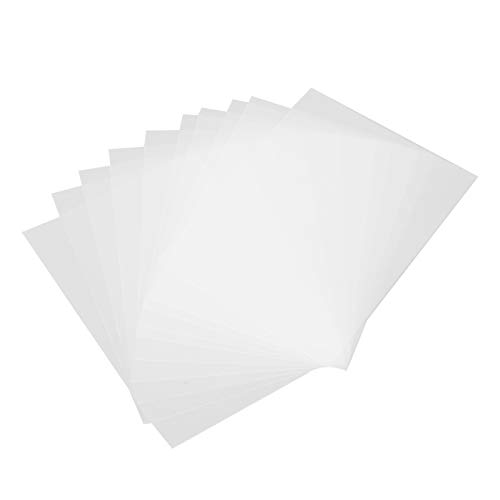 10 pezzi di pellicole di rilascio di ricambio per stampante 3D a polimerizzazione UV, pellicola per serbatoio in resina UV da 280 x 200 mm con trasmittanza del 92%, compatibile con