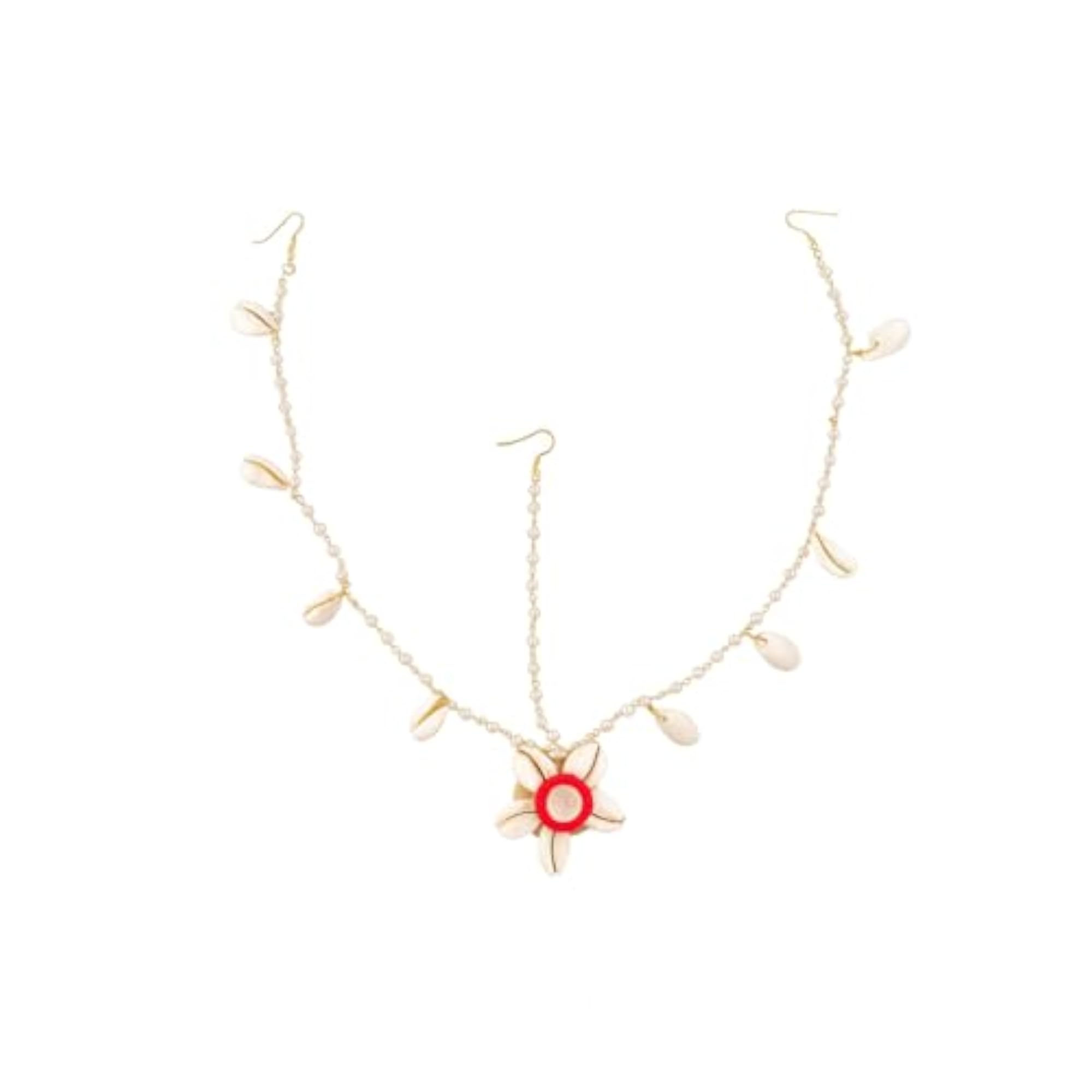 Women's Artificial Kawadi Flower Jewellery Set