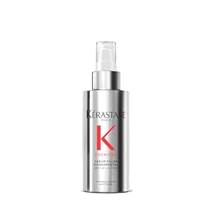 Kérastase Première, Sérum Filler Fondamental, Herstellend Haarserum, Anti-frizz & Hittebeschermend, Met Peptide en Glycine, Voor Beschadigd Haar, 90ml