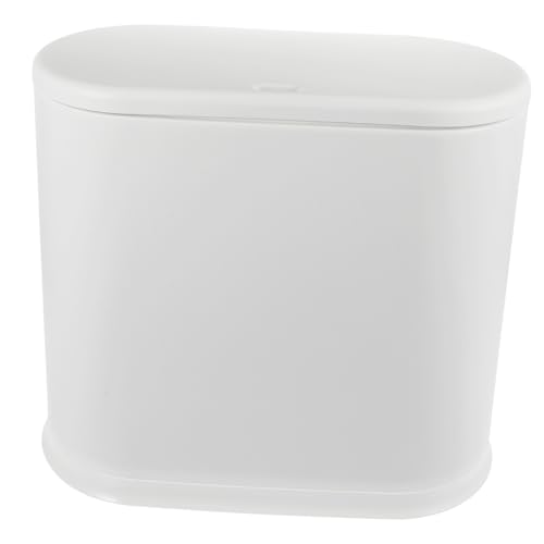 Caneca de basura compacta Mobestech con tapa diseño simple miniatura 7