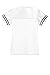 SPORT-TEK Women's PosiCharge Replica Jersey LST307, White/Black, Large