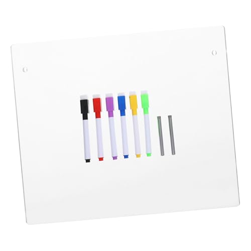 Tableau blanc effaçable à sec acrylique pour une organisation nette