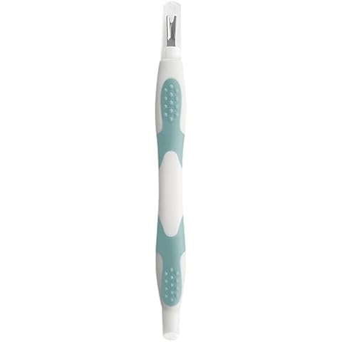 Trim Cuticle Pusher and Remover - Dual-Ended Cuticle Trimmer Tool for Manicures and Pedicures – Ergonomic Design with Non-Slip Grip – Nail Care Essential Cover