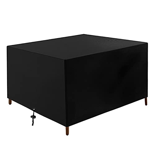 NEVERLAND Housse de Protection rectangulaire pour Meubles de Jardin imperméable Oxford 420D pour Table de Jardin