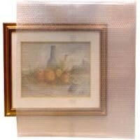 Confezione da 30 buste in plastica con bolle d'aria 100x100 per imballo quadri media