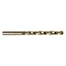 Jobber Drill Bit, Straw/Bronze, 3/32" Size