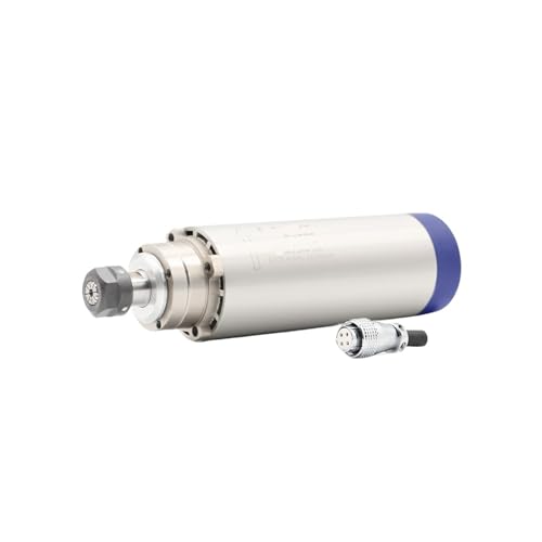 Machine tool CNC 2.2 kw ER20 220v air cooled spindle motor 2.2kw 80mm 80x224mm 4 bearings(Ceramic Ball Bearing,220v)