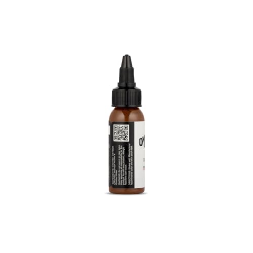 Image of Dynamic Color Light Brown Tattoo Ink, Made in USA Since 1990, 1 oz | Sterilized and lot-numbered for full traceability; established American brand trusted by artists worldwide