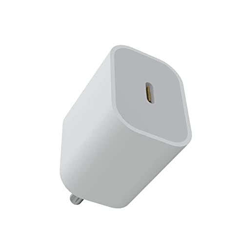 Image of Lynacz Original Charger 20 Watt Compatible for iPhone 13| 13 Pro| 12| 12Pro| 13Pro Max| 12 Mini Original Charger for iPhone (Adapter and Cable| Without Box), White