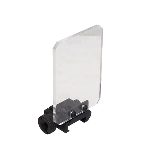 Protetor de tela para 20 mm montado protetor de visão quadrado de impacto capa de lente dobrável pro