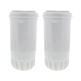 Tier1 Pitcher Water Filter Cartridge, Compatible with Pitchers and Dispensers ZR-001, ZD-010RP, ZD-013D, ZD-013W, ZD-018, ZP-006, ZP-010, ZS-008, ZD-012RP, 2 Pack