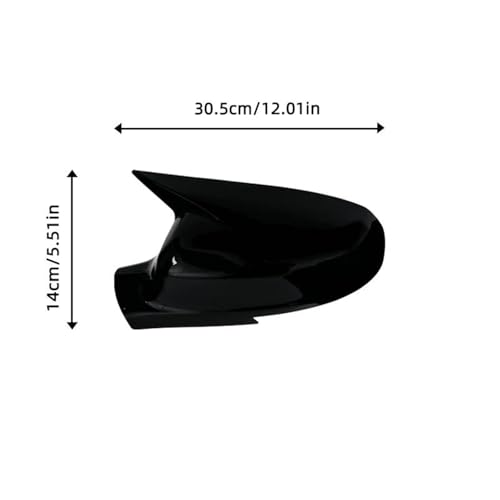 Coque rétroviseur extérieur Mazda 6 2013-2016 couvercle aile carbone - 3