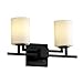 Justice Design Group FSN-8702-30-OPAL-CROM 2 Light Fusion Aero
