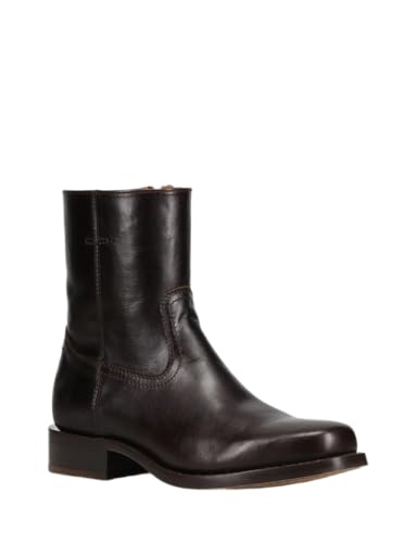 Frye Campus Inside Zip Men's Leather Boots, Classic Style, Durable Construction, Comfortable Fit, Bourbon - Mont Blanc - 12