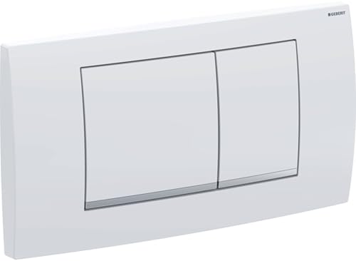 Plaque Geberit Twinline30 pour stopper le gaspillage d'eau des chasses d'eau - 2