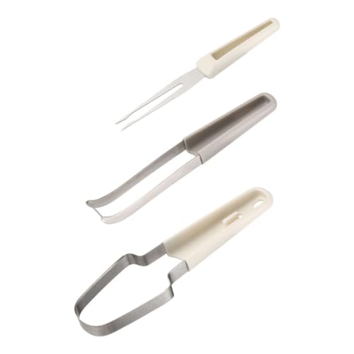 Alipis Watermelon Slicer Tool Slicer Digger Fork Stainless Steel Cutting Kitchen Supply