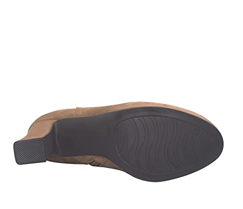 Impo Orval Stretch Platform Wedge Bootie With Memory Foam, Wheat, 9 #TOP6