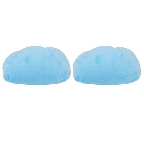 Blue Soft Handle Pillow Covers Accessories for Walking Arm Crutches,2pcs Crutches Underarm Pad, Under Arm Soft Cushioned Covers, Soft Foam Armpit Bariatric Accessories for Men, Women, Kids