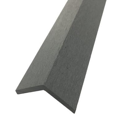 OOGarden - Lame finition terrasse composite 240cm - couleur gris