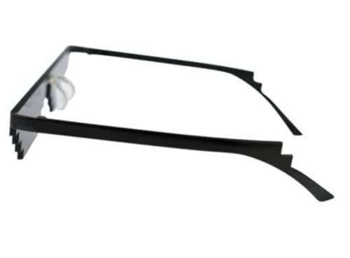 Image of Thug Life Sunglasses Pixel Gangsta Life Funny Novelty Shades