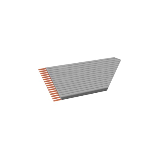 Câble ruban 0635mm 16x30AWG CU non isolé TPE gris pour connecteur plat informatique