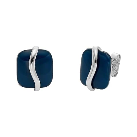 Skagen Women's Sofie Blue Sea Glass Earrings Cover