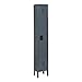 Value Brand, 2HFH7, Unassembled Locker, W 12, D 18, H 78, Gray