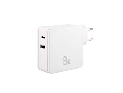 BlueElement - USB-C Chargeur 60W - Chargeur Universel Pd 3.0 pour Une Charge Optimisée - Ultra compacte et légers - Compatible pour Notebooks Alimentés en USB-C Cover
