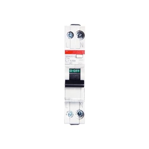 Disjoncteur de protection contre les fuites monomode GSN201 C6 AC30 6A