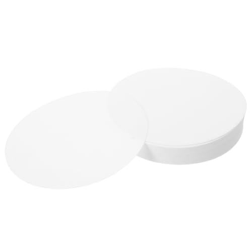 NAMOARLY Chemistry Lab Filter Paper 100pcs Round Filter Paper for Qualitative Analysis Precipitati