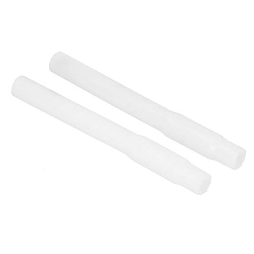 Zerodis 2PCS Milking Machine Accessories Milker Silicone Short Tube Replacement Farm Accessory Tools for Milking Machine Cow Goat Sheep White