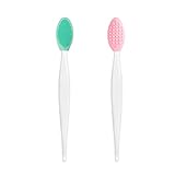 BETURY Lip Brush Tool,Double-Sided Silicone Exfoliating Lip Brush for Smoother and Fuller Lip...