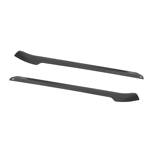 Husky Liners Smoothback Bed Rail Caps | Fits 1999-2007 Chevrolet Silverado 1500 (07 Classic); 2001-2007 GMC Sierra 1500 (07 Classic) Excludes Flareside (8 Bed) | Black 2-pcs. | 2888009