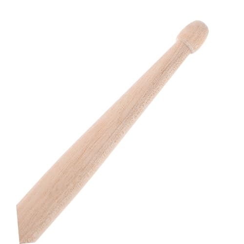 Baquetas de Madera SUPVOX 3 Pares 5A Maple Beige miniatura 3