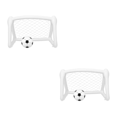 PRETYZOOM 2 Juegos De Portería De Fútbol ​​Balón De Fútbol Para Pequeñas Redes De Fútbol ​​Fútbol Para Mini Fútbol ​​Puerta De Fútbol Portátil Red De Fútbol ​​Porterías De Fútbol