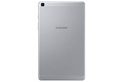 Image of Samsung Galaxy Tab A 8.0, Wi-Fi + 4G Tablet, 20.31 cm (8 inch), 2GB RAM, 32GB ROM Expandable, Slim and Light, Silver + 1 Pack Tempered