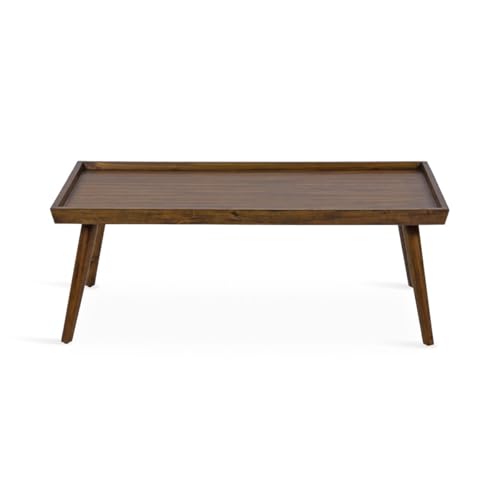 Image of Solid Sheesham Wooden Tables Coffee Table Solid Wood Tatami Coffee Table (85 * 50 * 40* Cm)