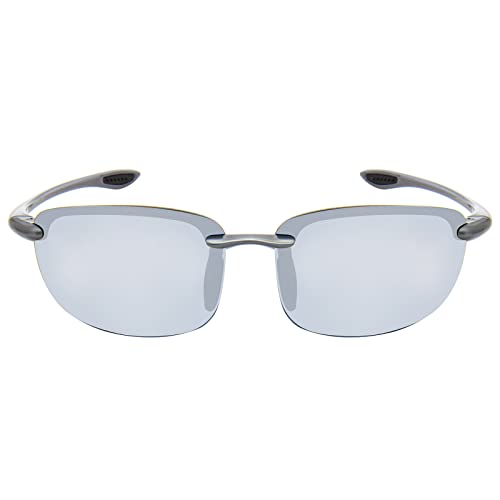 Image of JULI Sports Sunglasses for Men Women Tr90 Rimless Frame for Running Fishing Baseball Driving MJ8001