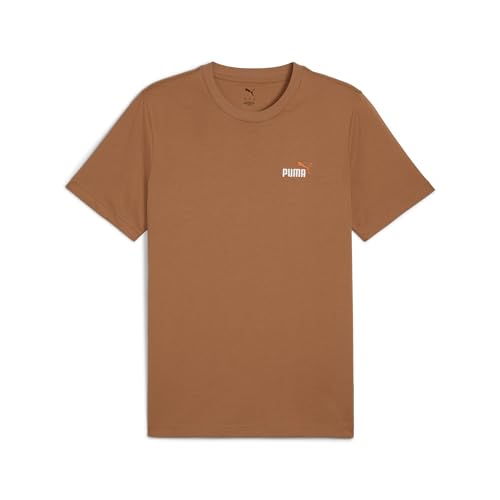 Puma Unisex 2 Color Small No. 1 Logo Tees, Melted Caramel, M EU – Ansicht 1