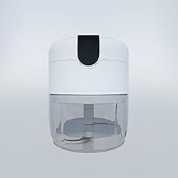 Picadora De Alimentos Thomas Mini picador eléctrico de alimentos,Recargable USB,Capacidad 250 ml, 3 Cuchillas Acero Inoxidable,Batería recargable,utilizado para cebolla, ajo, carne,vegetal, puré alimentos…