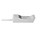 Pilipane Retro Brick Cell Phone Ornament with Iron Simulation – Vintage Cellular Phone Model for 80s 90s Themed Party Decorations, Home Living Room Decor & Photographic Props (White)