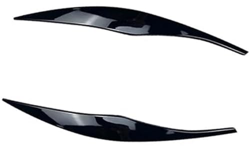 Garniture de front de phare BMW E90 E91 finition haut de gamme Black Glossy