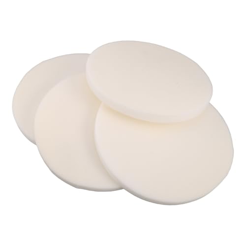 Homoyoyo Inserto de Cojín de Espuma Redondo 34 CM Diámetro X 2 CM Grosor, Relleno para Silla de Ruedas y Cojín de Sofá, 4 Unidades Seguro para Mascotas