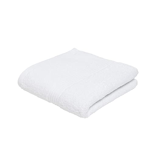 Serviette de Bain Coton 50X90 uni Essential Craie