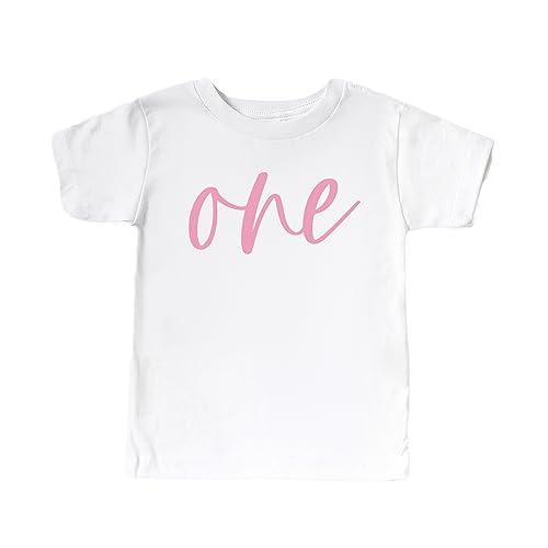 First Birthday Girl, First Birthday Boy One Cursive Toddler Shirt Light Blue4