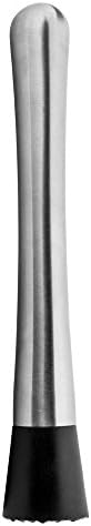 HQY 8" Long Stainless Steel Cocktail Muddler
