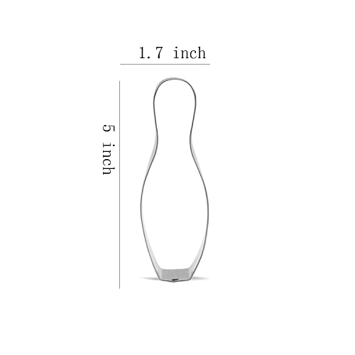 Bowling Pin And Bowling Ball Cookie Cutter - Stainless Steel #TOP1
